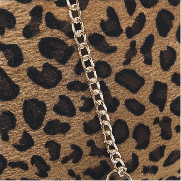 Leopard Print Crossbody Bag, NWOT - Picture 4 of 5